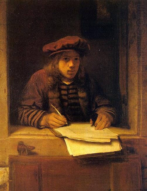 Self-Portrait zg, HOOGSTRATEN, Samuel van